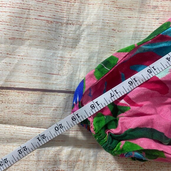 Farm Rio X Anthropologie Women's Printed V Neck Cut Out Dress - S Petite - Picture 9 of 16